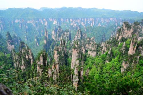 湖南省張家界風(fēng)景區(qū)手繪地圖，語(yǔ)音導(dǎo)覽系統(tǒng)上線.jpg