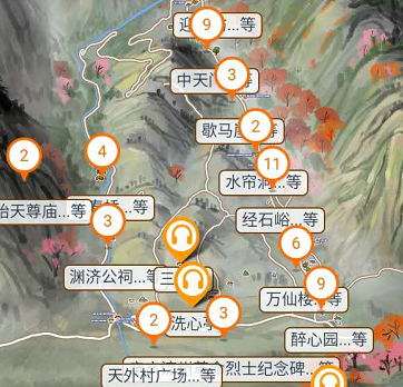 山東省5A泰山景區語音講解、手繪地圖、電子導覽上線了.png