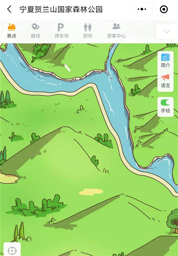 寧夏賀蘭山國家森林公園手繪地圖、語音講解、電子導覽等智能導覽系統上線.png