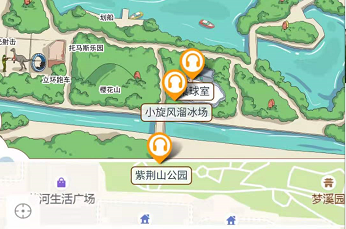 2021河南鄭州紫荊山公園，紫荊山公園手繪地圖講解系統怎么樣.png