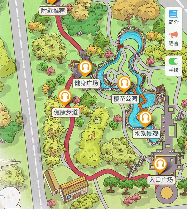 石家莊櫻花公園你知道嗎？跟著智能導覽的講解一起來了解一下吧.jpg