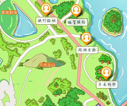 四川成都北湖生態公園手機導覽上線多方位體驗導覽功能.png