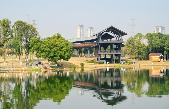 四川成都北湖生態公園手機導覽上線多方位體驗導覽功能.png